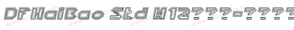 DFHaiBao Std W12手机版字体转换